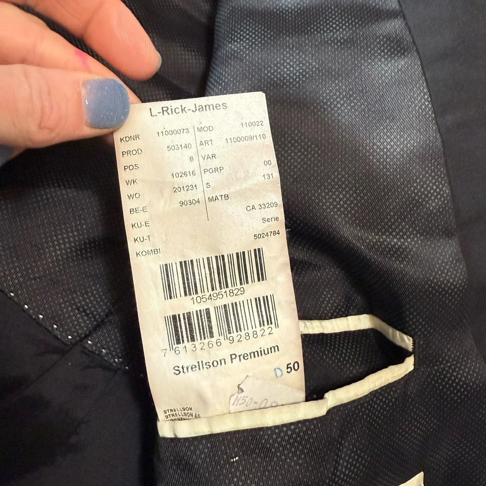 Strellson‎ Premium men's black suit jacket and pants